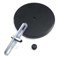 Kit/10 Canopla Lustre Pendente Cilíndrica Vivare Md-1004 11x1,2cm Preto - 4