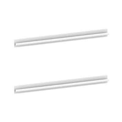 Kit 2 Puxadores 59,2cm Para Armário Cozinha Aéreo-balcão 120cm Veneza Multimóveis Mp3080 Branco