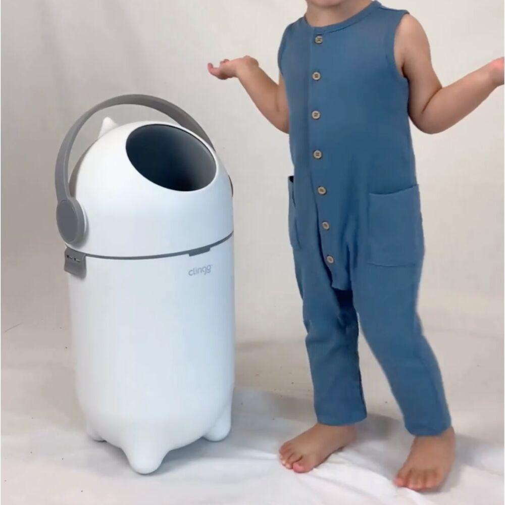Lixeira Antiodor Para Fraldas - Organize E Facilite A Higiene Do Seu Bebê! - 5