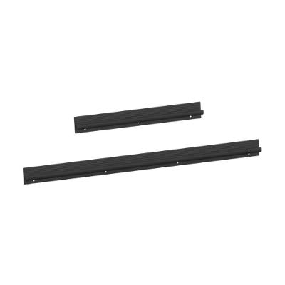 Kit 2 Puxadores Para Balcão De Cozinha 105cm Veneza Multimóveis Mp2305 Preto