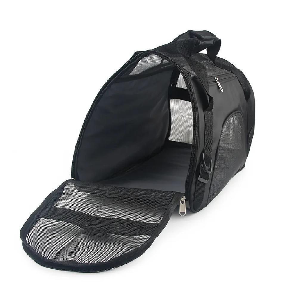 Mochila Pet Bolsa Transporte Cachorro Gato Cães Dobrável - 3