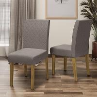 Conjunto Com 2 Cadeiras De Jantar Multimóveis Cr50039 Mascavo Mascavo - 2