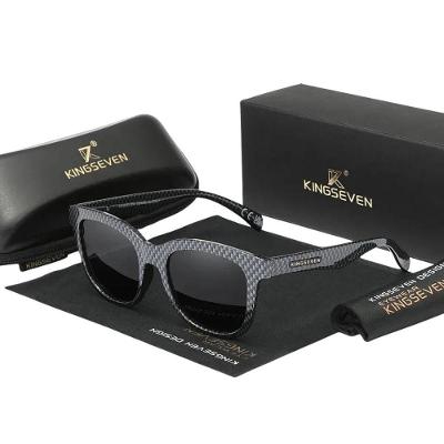 Óculos De Sol Masculino Redondo Quadro Completo Kingseven 788 Cinza