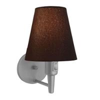 Lustre Pendente Quadrado Vivare Md-4006 Cúpula Em Tecido 21/50x50cm - Bivolt Cinza-café 110v/220v - 1