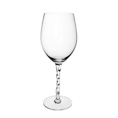 Taça Copa E Cia Twister Em Cristal Ecológico Vinho/água 600 Ml