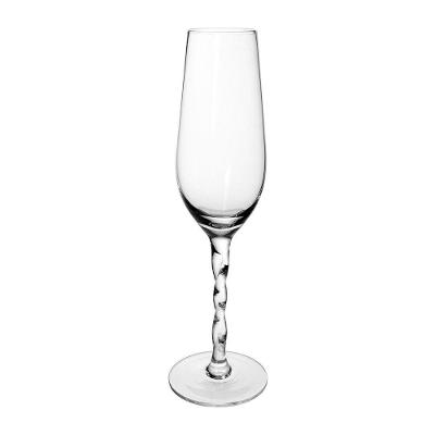 Taça Copa E Cia Twister Em Cristal Ecológico Espumante 235 Ml