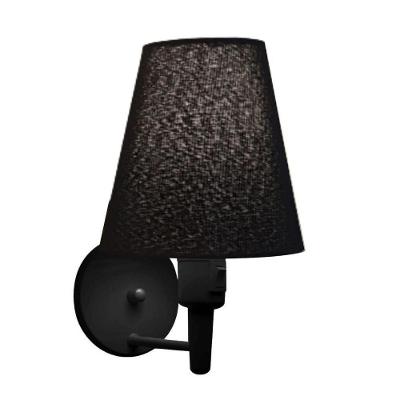 Lustre Pendente Quadrado Vivare Md-4075 Cúpula Em Tecido 30/50x50cm - Bivolt Preto-preto 110v/220v