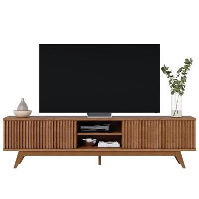 Rack Bancada Fortaleza Freijó Para Tv Até 75 - Colibri Freijó