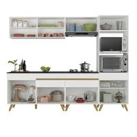 Cozinha Completa Veneza Gw Fg3715 Com Armário E Balcão Branca - 7