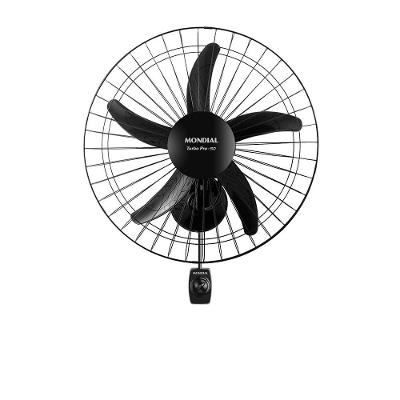 Ventilador de Parede Mondial 150W 50cm 5 Pás Preto NVP-PRO-50 220V