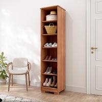 Sapateira Armario Organizador Lia Com Espelho E Prateleira Cinamomo - 3