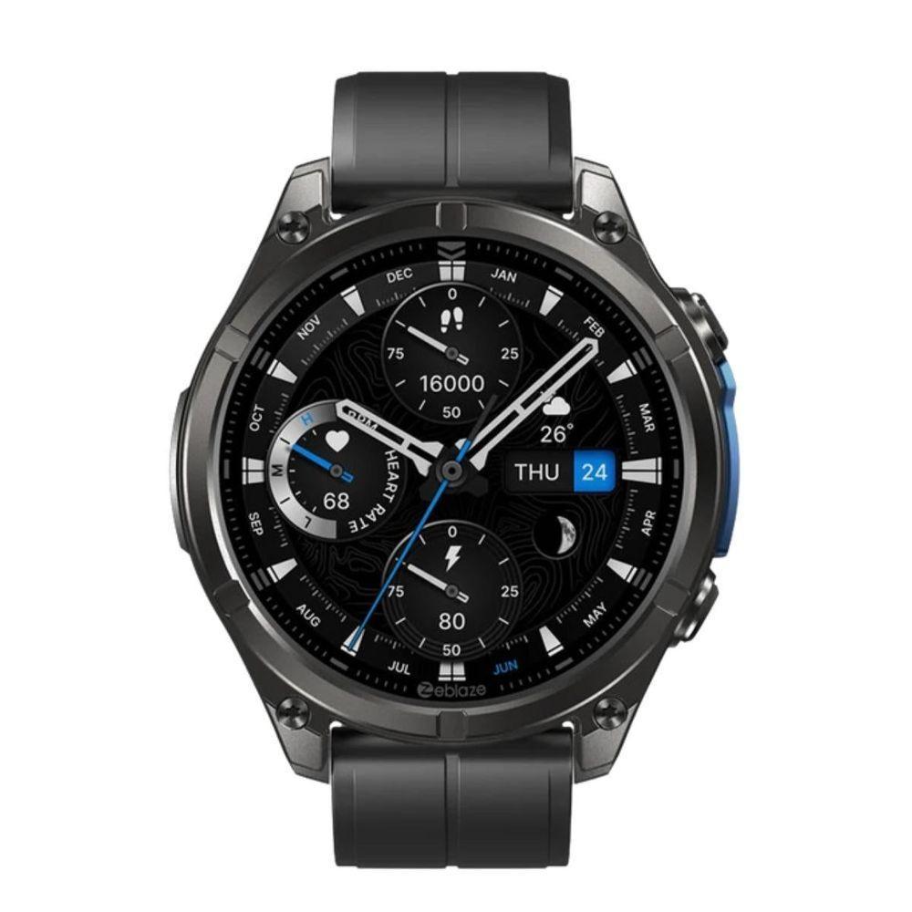 Relógio Inteligente Zeblaze Vibe 8 Amoled Display Lanterna Embutida Preto - 1