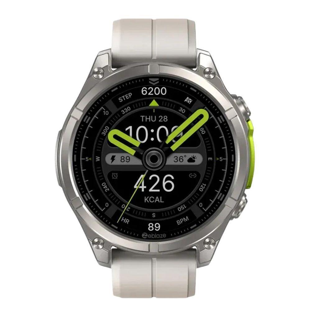 Relógio Inteligente Zeblaze Vibe 8 Amoled Display Lanterna Embutida Cinza - 1