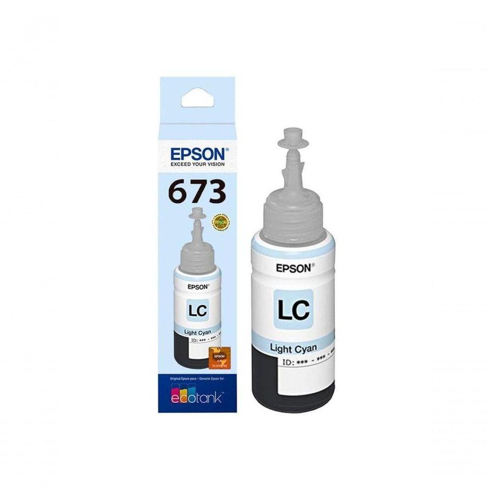 Refil Tinta Epson Ciano Claro T673520-al - 1