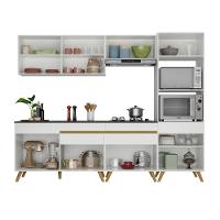 Cozinha Completa Veneza Gw Fg3713 Com Armário E Balcão Branca - 7