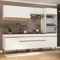Cozinha Completa Veneza Gw Fg3713 Com Armário E Balcão Branca - 8