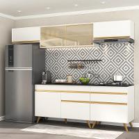 Cozinha Completa Veneza Gw Fg3710 Com Armário E Balcão Branca - 8