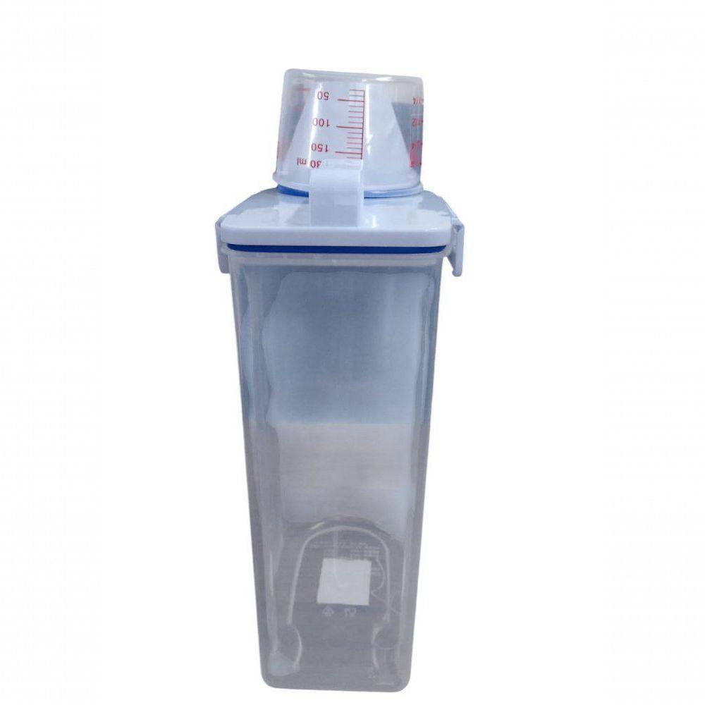 Pote Hermético Multiuso Com Dosador 2kg Guarda Sabão Em Pó - 2