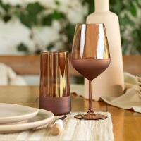 Taça Copa E Cia Duo 490ml Em Vidro âmbar - 2