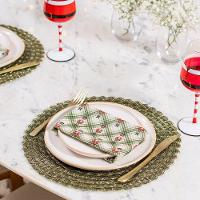 Guardanapo Copa E Cia 4 Peças Home 45x45cm Natal Quebra Nozes - 2