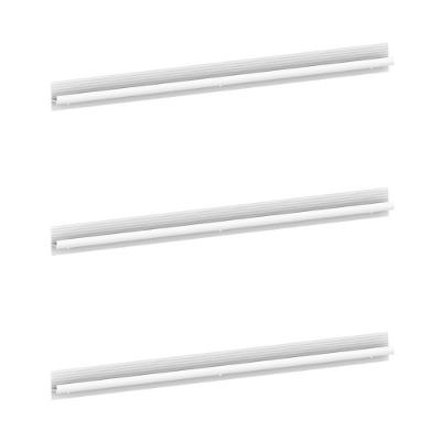Kit 3 Puxadores 59,2cm Para Balcão Cozinha 120cm Veneza Multimóveis Mp3079 Branco