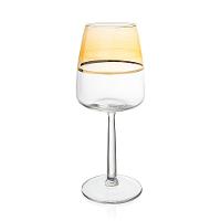 Taça Copa E Cia Duo Filetada Ouro 430ml Em Vidro âmbar - 1