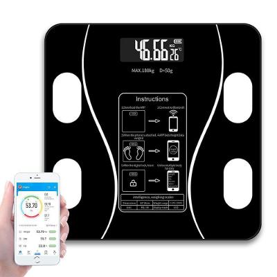 Balança Digital Corporal Bioimpedância Bluetooth Imc