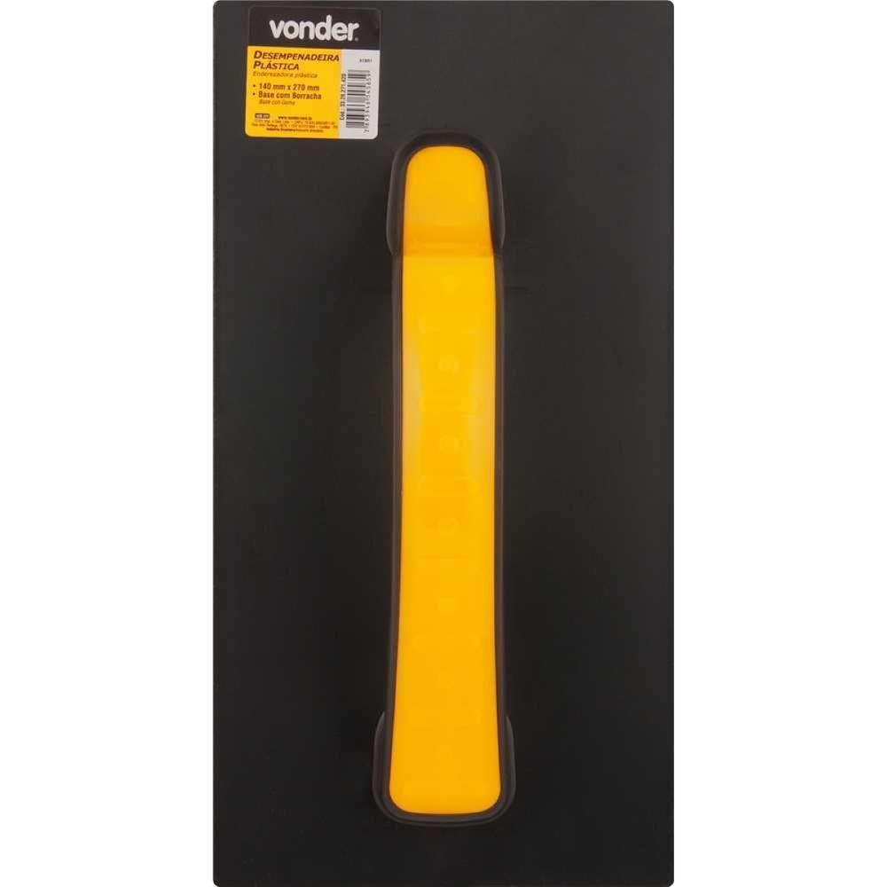 Desempenadeira Plástica Com Borracha 14x27 - Vonder - 3
