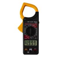 Alicate Amperimetro Digital Completo Com Estojo Protecao 750v 20a 200a Multimetro Hold Profissional - 2