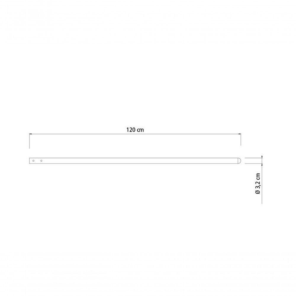 Cabo Para Cavadeira Articulada Tramontina Em Madeira 120cm - 2