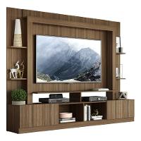 Estante Com Suporte Tv 65" E 2 Portas Oslo Multimóveis V3386 Madeirada Madeirado - 1