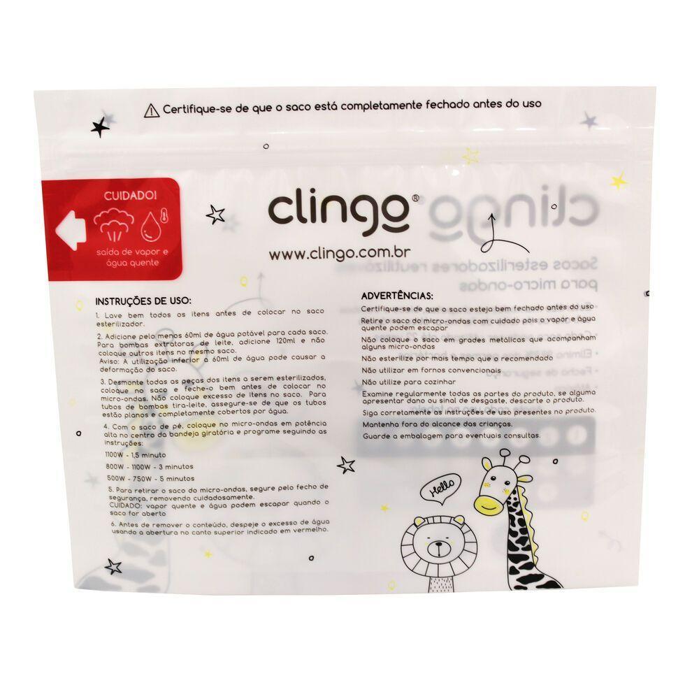 Esterilizador De Mamadeiras Clingo Smart - Kit Completo Com 5 Peças Higienizadoras - 2