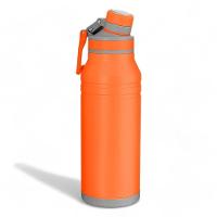 Garrafa Com Alça E Bico 1,2l Em Aço Inox Laranja - 3