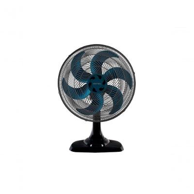 Ventilador Osc Mesa Turbo 6 50cm 6 Pás - 220V - Preto-azul
