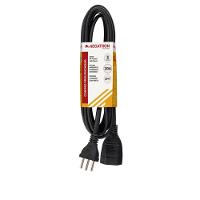 Extensao Cabo Prolongador Pp 3x2,50mm 3 Metros Preto 413 - 1