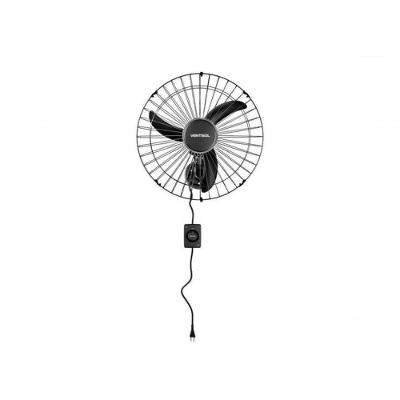 Ventilador De Parede Ventisol Oscilante 50cm Aço Preto Bivolt