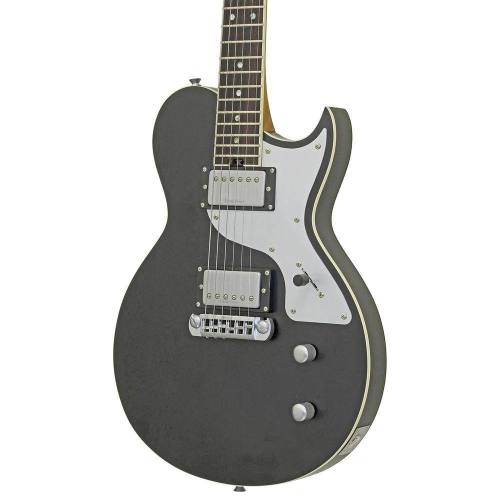 Guitarra Aria Pro Ii 718-mk2 Brooklyn Open Pore Black - 3
