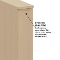 Balcão De Cozinha 100% Mdf 1 Pt 20cm Aura Luciane Móveis Carvalho