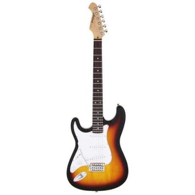 Guitarra Aria Stg-003-m Lh 3 Tone Sunburst (canhoto)