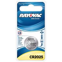 Bateria Lithium Rayovac Cr2025botao 3v - 1
