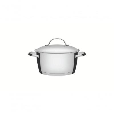 Caçarola Tramontina Allegra 20cm Em Aço Inox