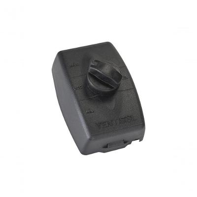 Ventilador De Parede Ventisol Oscilante New 60 Cm Metal Preta 1200rpm 110V