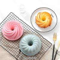 Forma Para Bolo De Silicone Redonda 23cm Em Espiral - 5