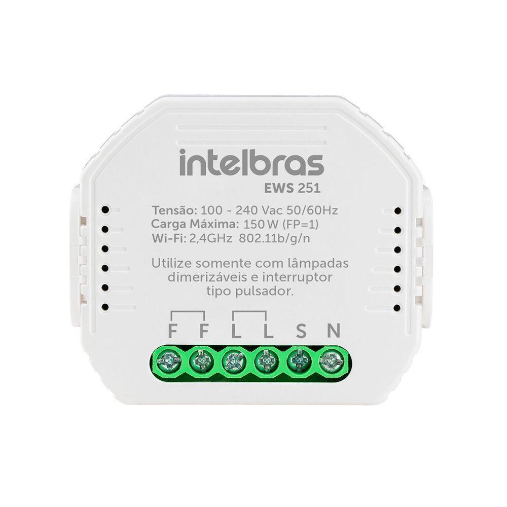 Interruptor Controlador Dimmer Smart Wi-fi Ews 251 4850031 - 1