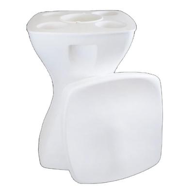 Banqueta Petisqueira Branca Multiuso