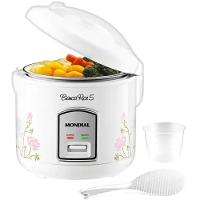 Panela Arroz Mondial Rice Npe05-5x - 2525-01 Branco-floral 110V - 6