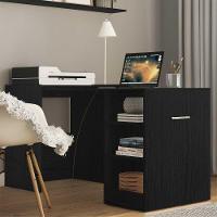 Escrivaninha Mesa Dobrável Ibiza Multimóveis V6000 Preta Preto - 13