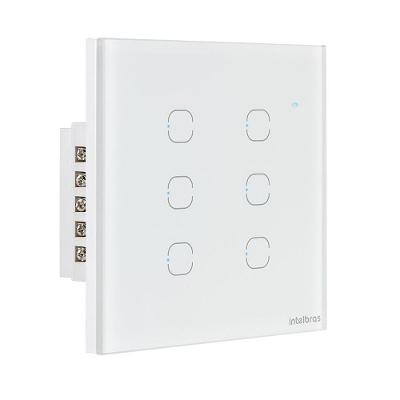 Interruptor Smart Wi-fi Touch 6 Teclas Branco Ews 1006 4850030