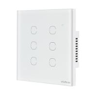 Interruptor Smart Wi-fi Touch 6 Teclas Branco Ews 1006 4850030 - 2