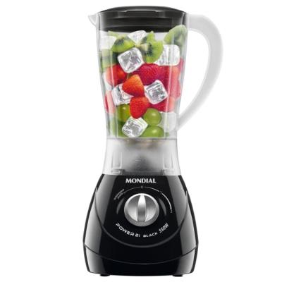 Liquidificador Mondial Power 2i Black 370W - L-29 Preto 220V